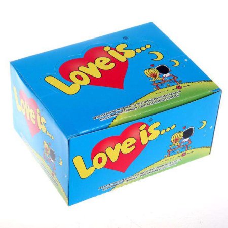Блок жувальної гумки Love Is (100 шт.)