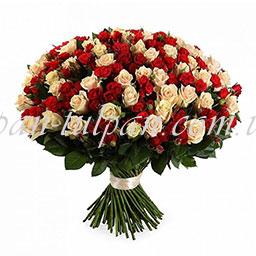 роза 61 шт, роза куст. 40 шт, упаковка