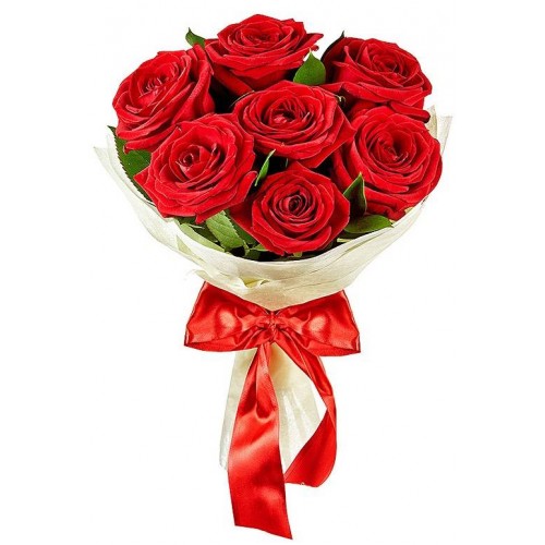 rose 7 шт (60 см), упаковка